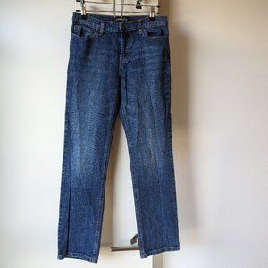 LondonJean Midrise Dark Wash (Size 4)